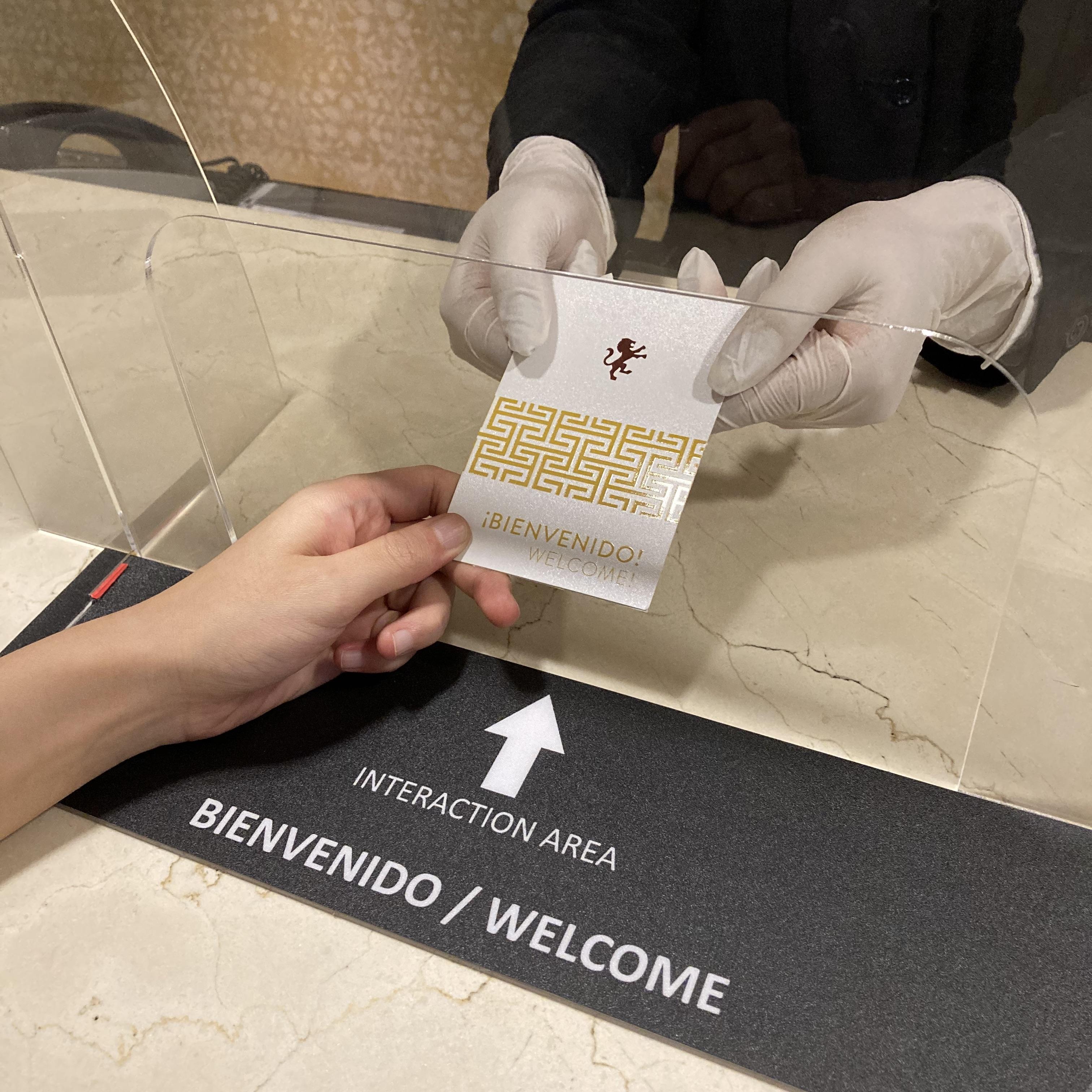 Emporio Reforma Hotel Mexico City Exterior photo A hotel key card